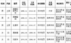 桑植县2019年拟提拔重用对象任前公示