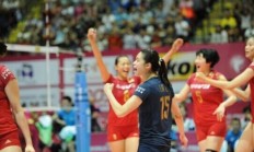 中国女排险胜美国:观众到位率被曝不如美国(图)