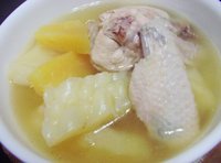 凤梨苦瓜鸡