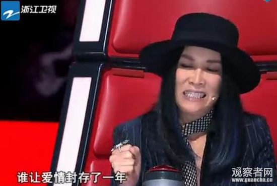 给那英一首歌的时间 她能直发卷发随便换