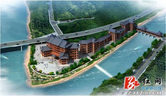 桑植：“五路一带两中心” 铸就城市建设“高引擎”